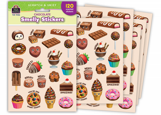 SMELLY STICKERS: CHOCOLATE