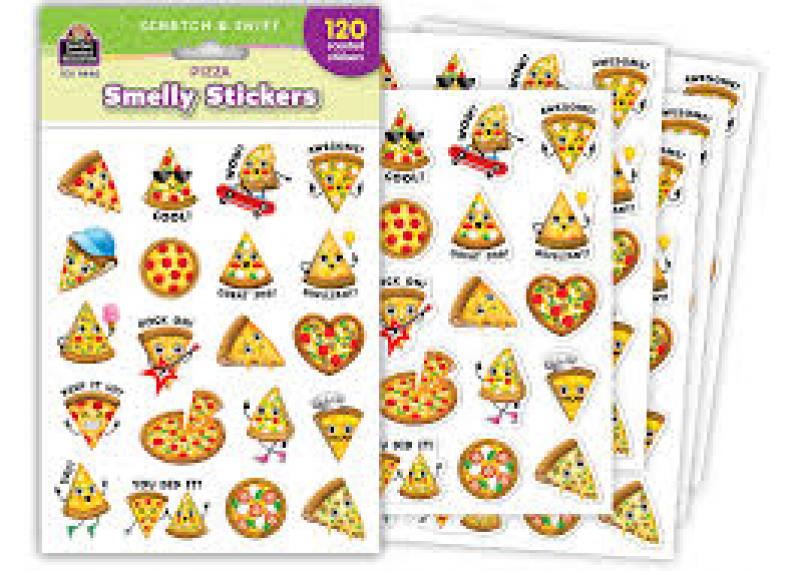 SMELLY STICKERS: PIZZA
