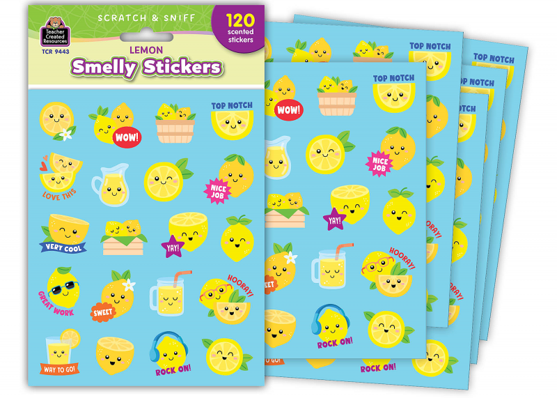 SMELLY STICKERS: LEMON