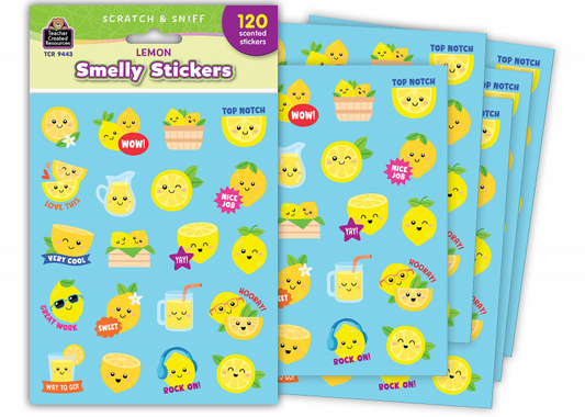 SMELLY STICKERS: LEMON