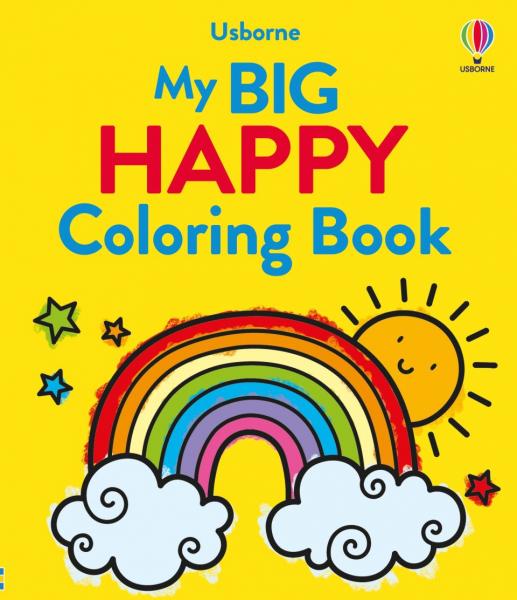 MY BIG HAPPY COLORING BOOK