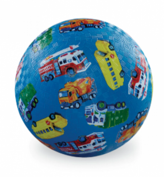 PLAYGROUND BALL: CITY VEHICLES 7"
