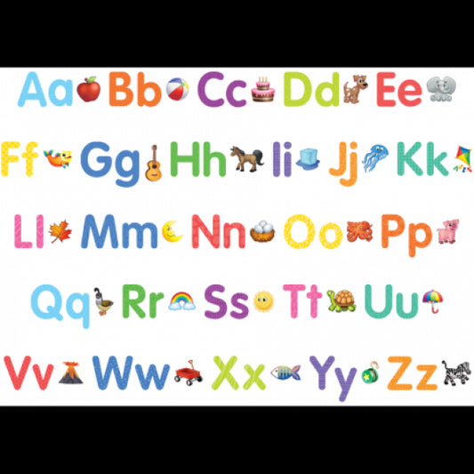BULLETIN BOARD SET: ALPHABET ART