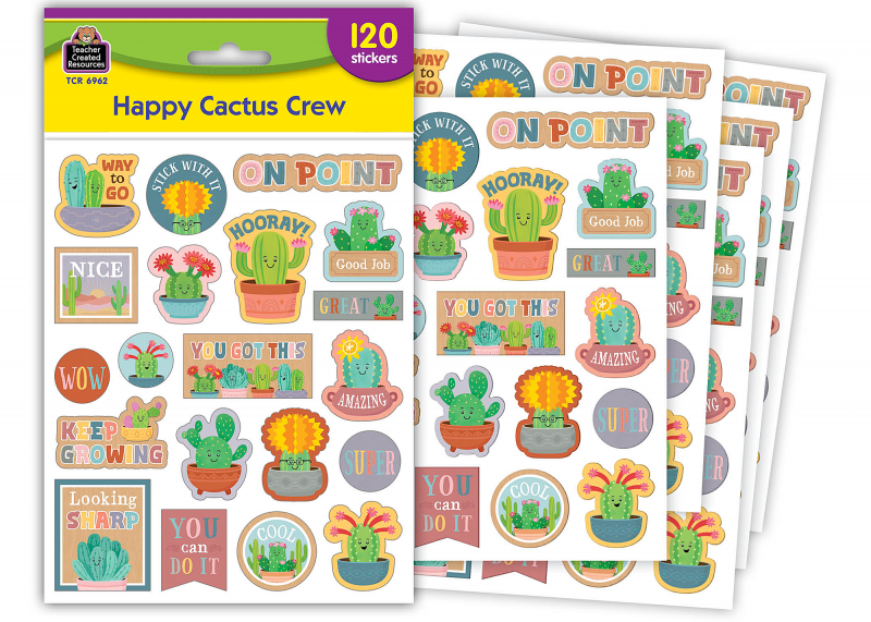 STICKERS: HAPPY CACTUS CREWS