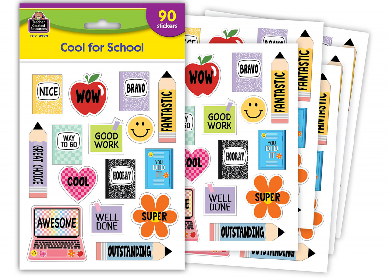 STICKERS: COOL FOR SCHOOL