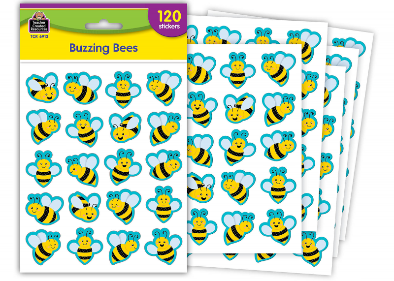 STICKERS: BUZZING BEES