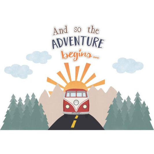 BULLETIN BOARD SET: MOVING MOUNTAINS ROAD TRIP THE ADVENTURE BEGINS