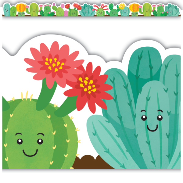BORDER: HAPPY CACTUS CREW