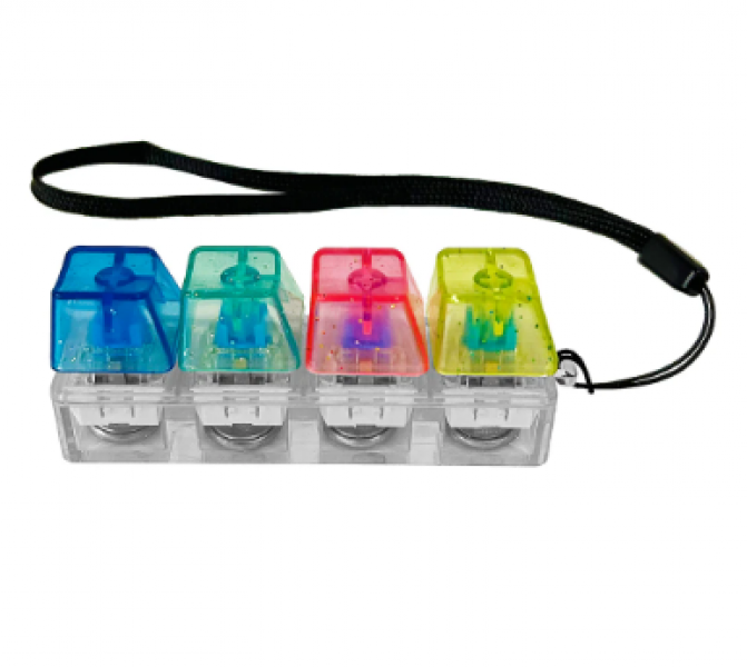 KEY BORED LED FIDGET TOY