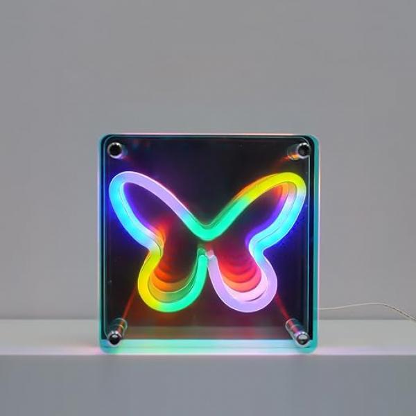 LED NEON ART ACRYLIC SIGN: BUTTERFLY