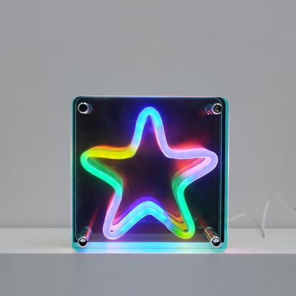 LED NEON ART ACRYLIC SIGN: STAR