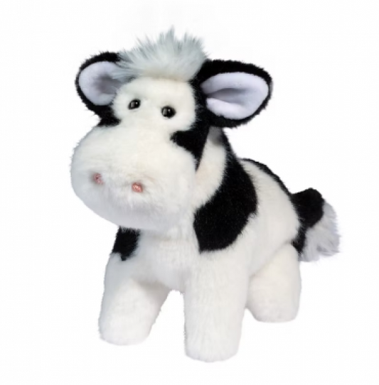 GLADYS BLACK AND WHITE COW MUZZLE