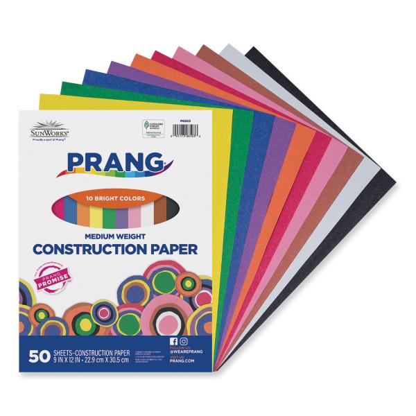 CONSTRUCTION PAPER: 9X12 ASSORTED