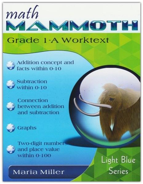 MATH MAMMOTH GRADE 1 WORKTEXT A