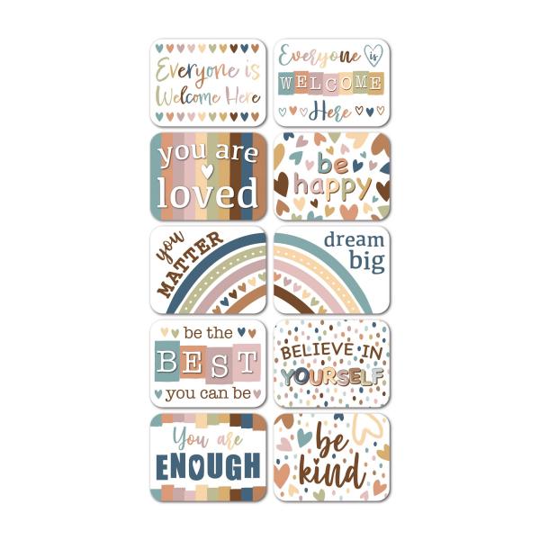 MINI WHITEBOARD ERASERS: EVERYONE IS WELCOME HERE NON-MAGNETIC