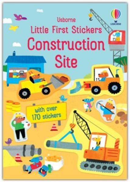 LITTLE FIRST STICKERS CONSTRUCTION SITE