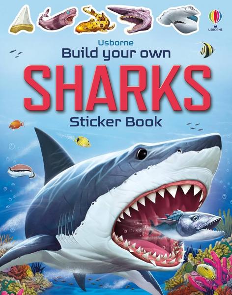 STICKER BOOK BUILD YOUR OWN SHARKS