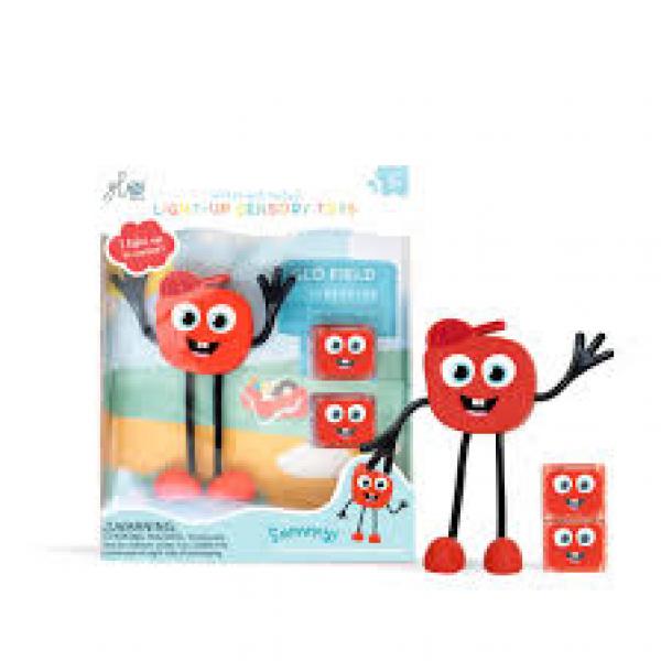 LIGHT-UP SENSORY TOY RED SAMMY