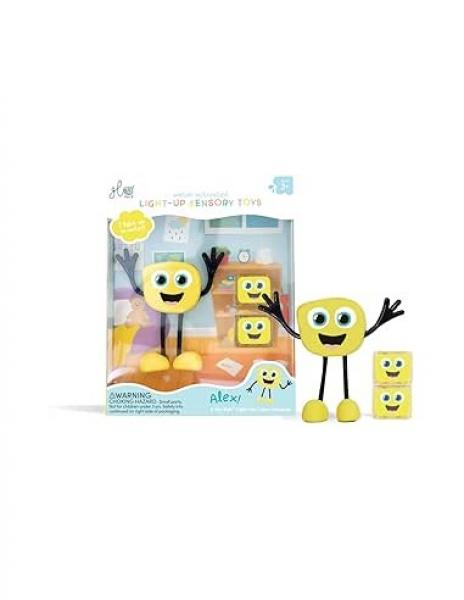 LIGHT-UP SENSORY TOY YELLOW