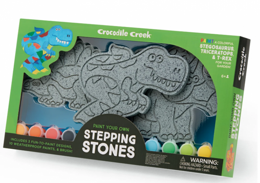 PAINT YOUR OWN STEPPING STONES DINOSAUR