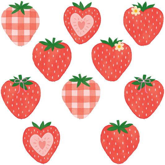 ACCENTS: STRAWBERRY PATCH