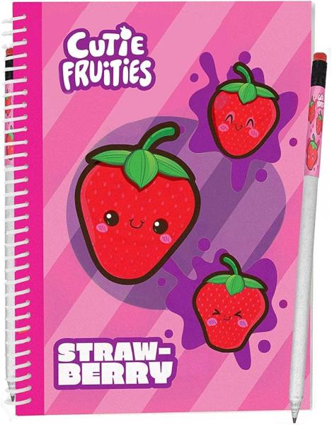CUTIE FRUITIES SKETCHPAD: STRAWBERRY