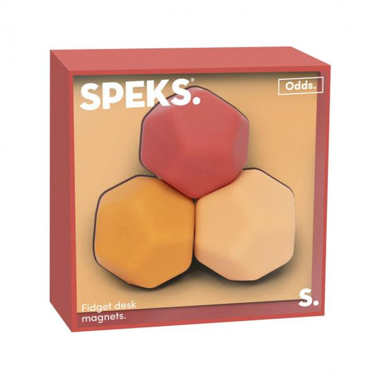 SPEKS ODDS SILICONE MAGNETS ORANGE