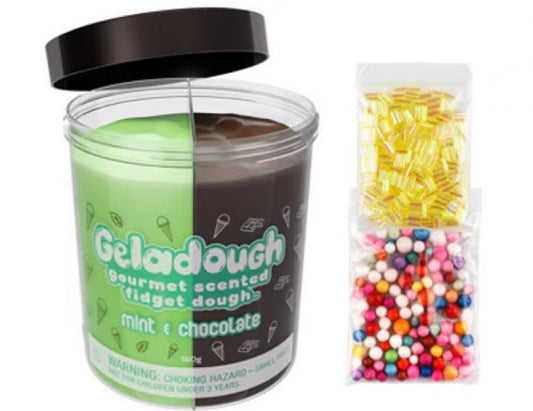 GELADOUGH GOURMET SCENTED FIDGET DOUGH: MINT & CHOCOLATE