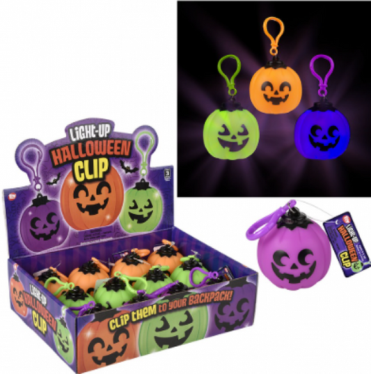 LIGHT-UP HALLOWEEN CLIP
