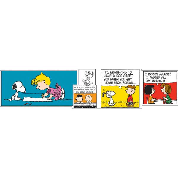BORDER: PEANUTS COMIC STRIP