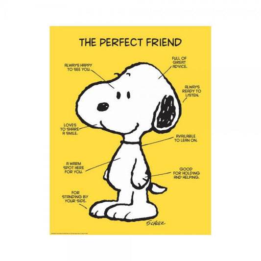 CHART: PEANUTS THE PERFECT FRIEND