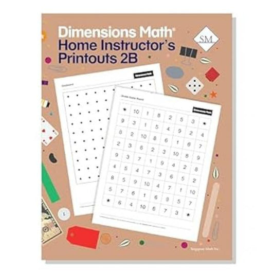 DIMENSIONS MATH HOME INSTRUCTOR'S PRINTOUTS 2B