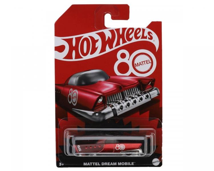 HOT WHEELS: BASIC CAR MATTEL 80TH RUBY RED