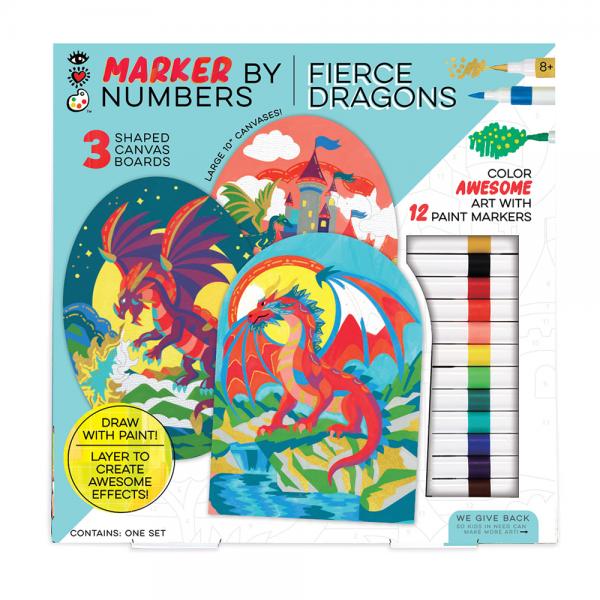 MARKER BY NUMBER: DRAGONS