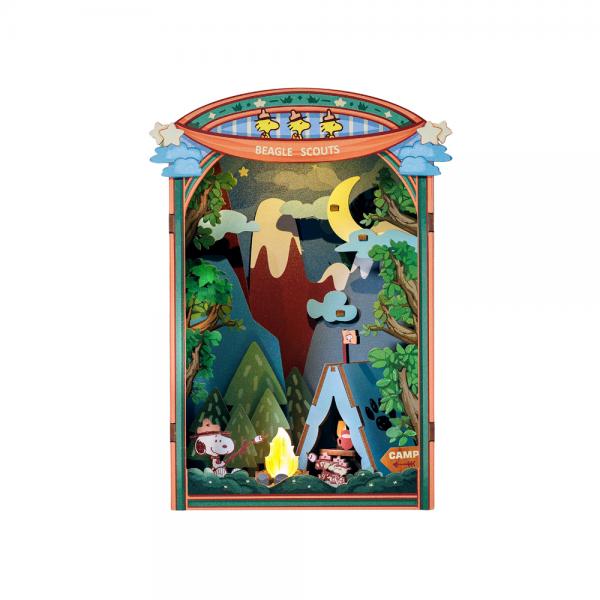 DIY BOOK NOOK KIT PEANUTS SNOOPY'S BEAGLE SCOUTS