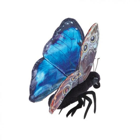 PUPPET: BUTTERFLY BLUE MORPHO