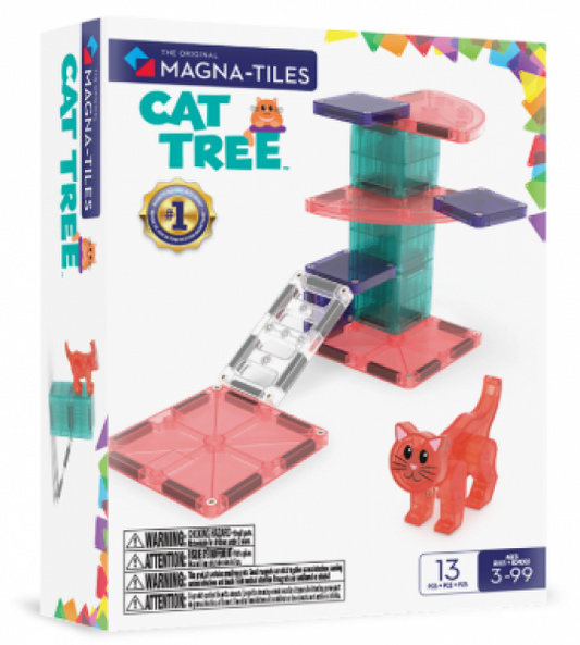 MAGNA TILES CAT TREE