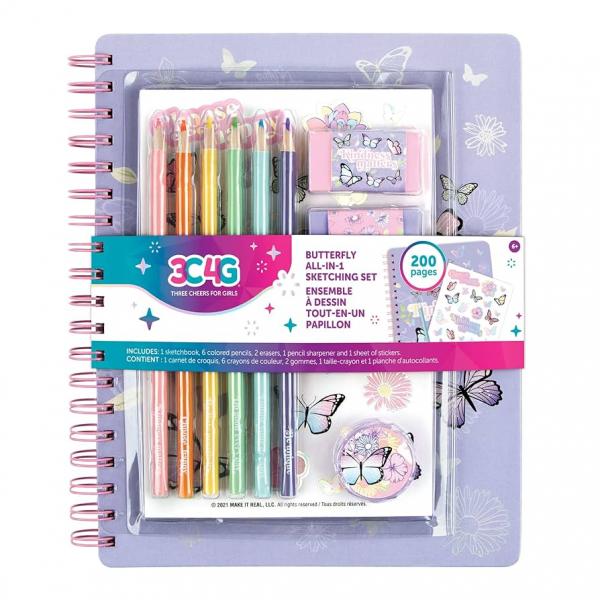 BUTTERLY ALL-IN-ONE SKETCHING SET