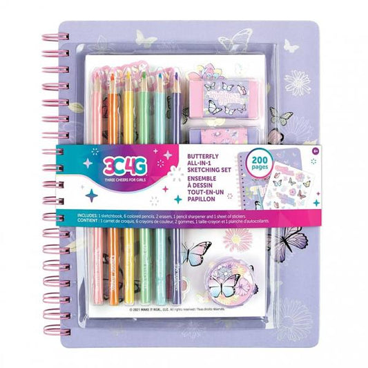 BUTTERLY ALL-IN-ONE SKETCHING SET