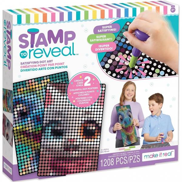 STAMP TO REVEAL COOL CAT & SMILY DINO