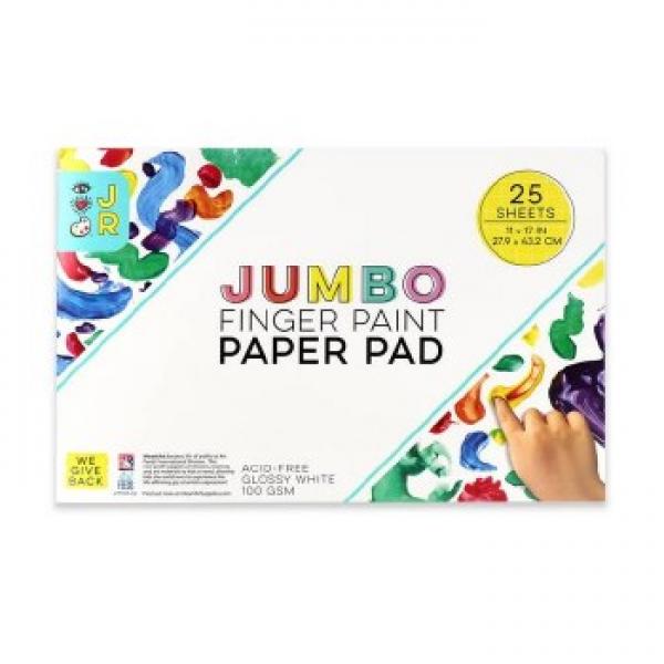 JUMBO FINGER PAINT PAPER PAD