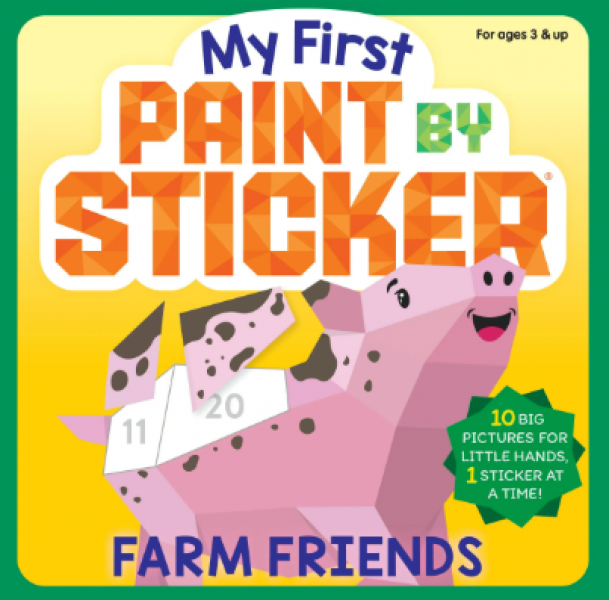 MY FIRST PAINT BY STICKER: FARM FRIENDS