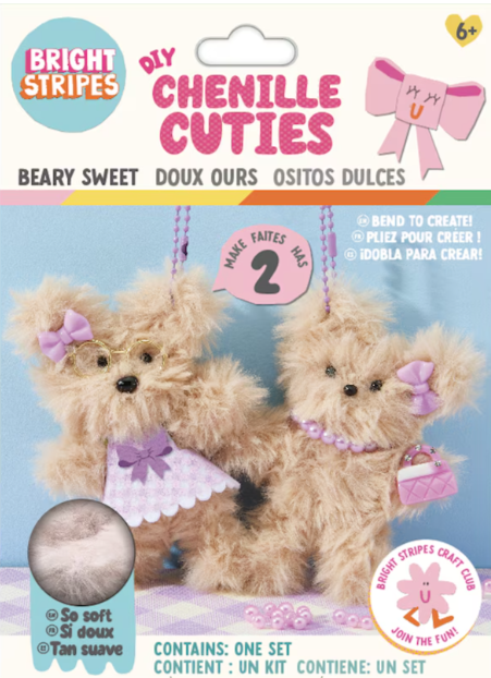 DIY CHENILLE CUTIES BEARS