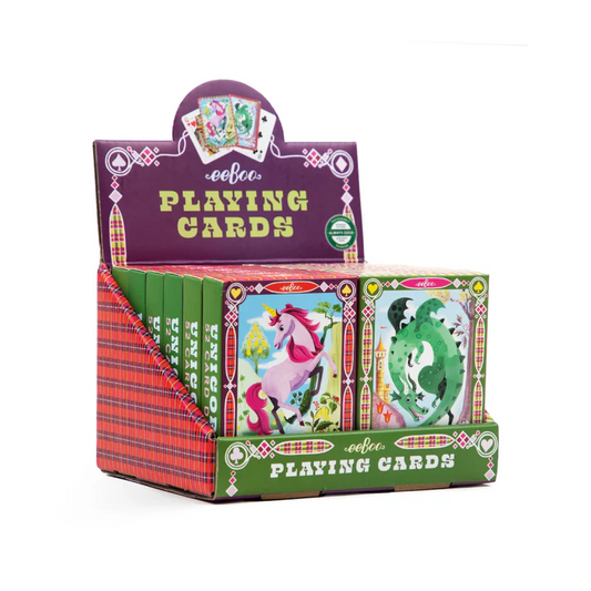 PLAYING CARDS UNICORN OR DRAGON