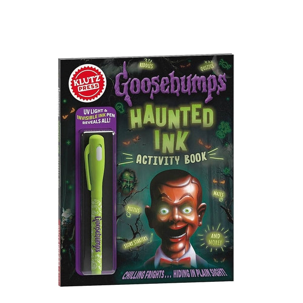 GOOSEBUMPS HAUNTED INK ACTIVITY BOOK – Launching Success