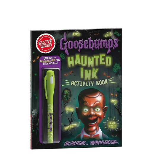 GOOSEBUMPS HAUNTED INK ACTIVITY BOOK