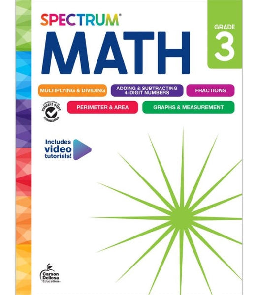 SPECTRUM MATH GRADE 3