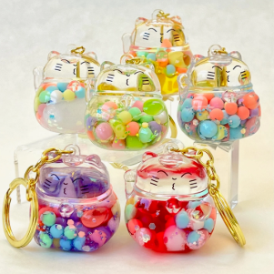 BUBBLE FLOATY KEYCHAIN