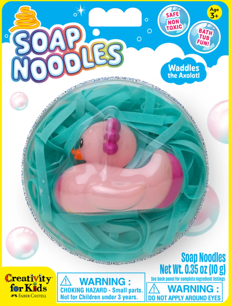 SOAP NOODLES WADDLES THE AXOLOTL