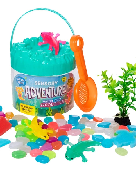 SENSORY ADVENTURE WATER PLAY AXOLOTLS